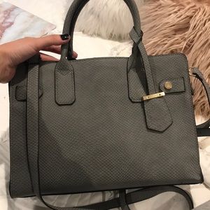 Grey purse